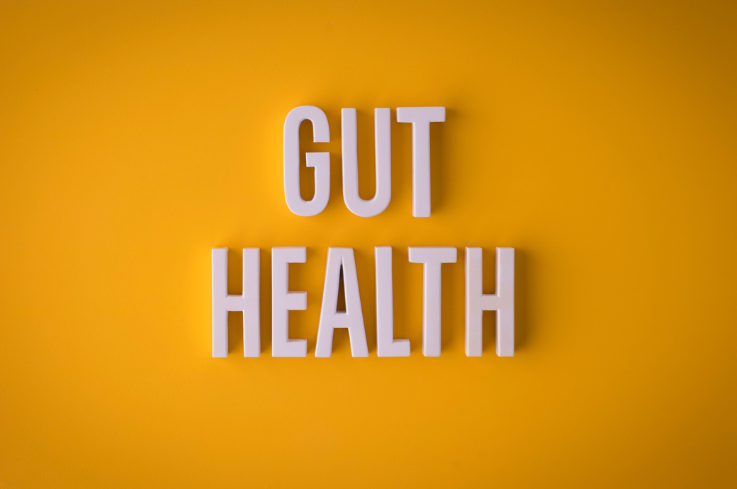 Gut Health lettering sign