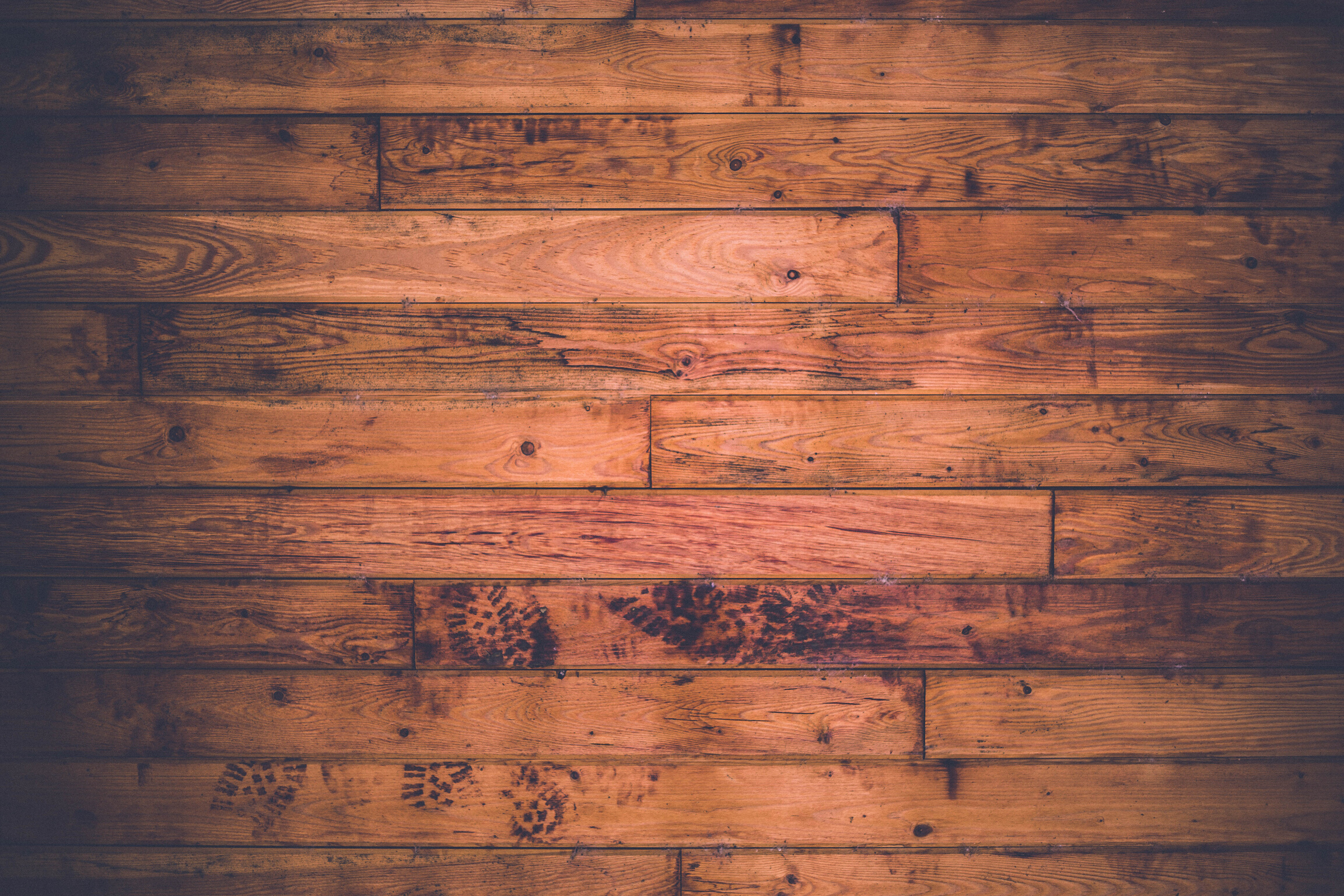 Full frame of hardwood floor